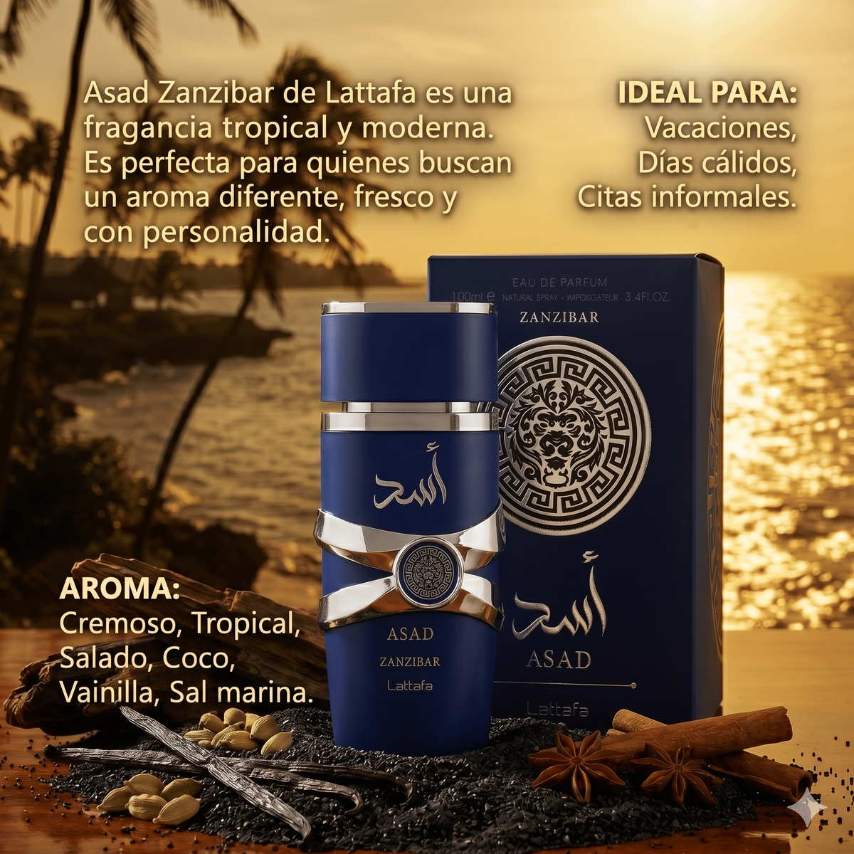 Asad Zanzibar Eau de Parfum